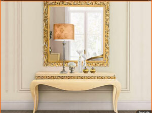 كنسولات خشب زان بأشكال جديده