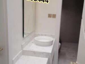مغاسل رخام ، ديكورات حمامات فاخرة