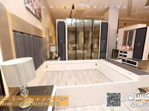 لمسات ديكور وابداع مجموعه غرف نوم مودرن دمياط