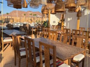 خيام اوروبيه, الضيافه العربية,طاولات طعام وبوفية ,