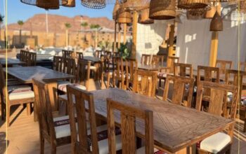 خيام اوروبيه, الضيافه العربية,طاولات طعام وبوفية ,