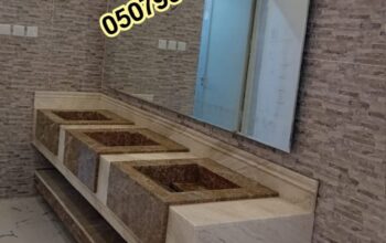 ديكورات مغاسل حمامات