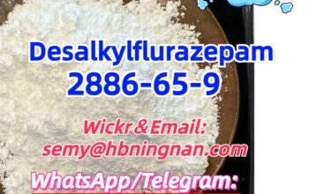 high quality cas 2886-65-9,Desalkylflurazepam,in s