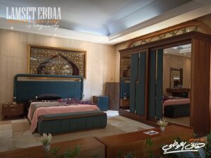 غرفه نوم مودرن مميزه من لمسة ابداع