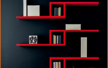 مكتبات كتب مختلفه بأشكال جديده