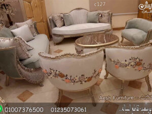 احدث كتالوج صالونات دمياط العام الجديد عيش للاثاث