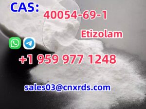 98% pure organic chemical raw material Etizolam CA