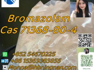 Cas 71368-80-4 Bromazolam