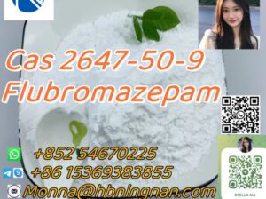 Cas 2647-50-9 Flubromazepam