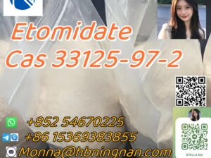 Cas 33125-97-2 Etomidate