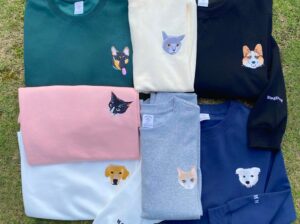 Embroidered Sweatshirt for All Seasons