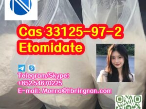 Cas 33125-97-2 Etomidate