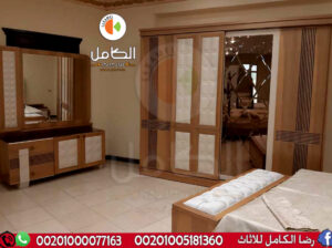 اخر صيحات الموضة لمجموعة غرف نوم مودرن دمياط 2024