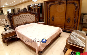 غرف نوم كلاسيك بدمياط مصنوعه م الخشب الزان