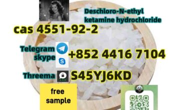With Best Price cas4551-92-2 ketamine hydrochlorid