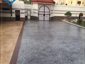 خرسانة مطبوعة, ارضيات مأيكروسمنت ,توب كريت, ريزن ب
