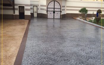 خرسانة مطبوعة, ارضيات مأيكروسمنت ,توب كريت, ريزن ب