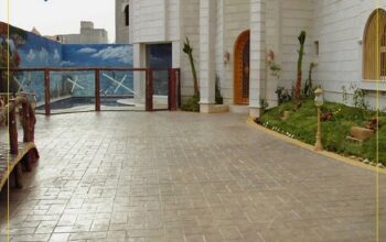خرسانة مطبوعة,صبات تسوية, ارضيات رخام,ارضيات التير