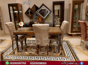 غرف سفره مودرن جديدة بدمياط معارض رضا الكامل