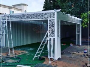 مظلات سيارات, جلسات عربية ,برجولات خشبية, مظلات زج