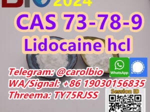 CAS 73-78-9 Lidocaine hcl +8619030156835