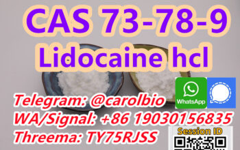 CAS 73-78-9 Lidocaine hcl +8619030156835