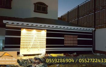 بيوت شعر, مظلات خشبية, بروجولات حدائق,مظلات بيوت,م