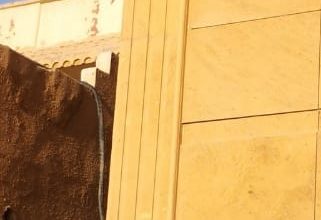 توريد وتركيب جميع انواع الحجر حجر اصفر حجر كريمي
