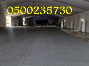 تأجير كنب جلد أبيض ، طاولات طعام مع كراسي ا