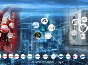 كاميرات المراقبة والسنترالات والسيرفرات وتمديد شبك