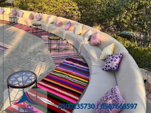 الضيافه العربية,خيام شفافه,جلسات ارضيه ,تجهيز حفلا