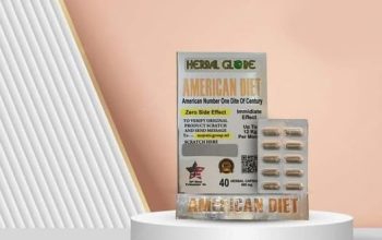 كبسولات امريكان دايت للتخسيس 40 كبسولة