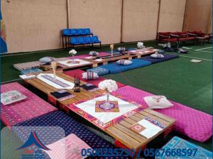الضيافه العربية,خيام شعبية, خدمات تنظيم الاحتفالات