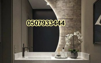 مغاسل رخام , ديكورات مغاسل حمامات جديدة