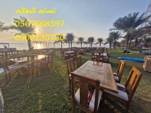 تأجير طاولات طعام مع كراسي,مكيفات دولاب ,كنب ملكي