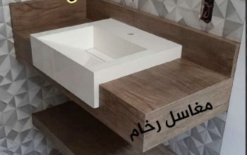 مغاسل رخام , بناء مغاسل رخام حمامات