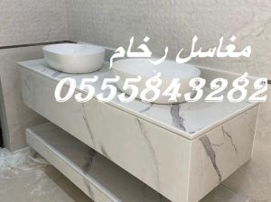 مغاسل رخام حديثة