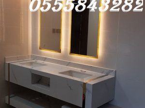 مغاسل رخام ، احدث صور مغاسل الحمامات الحديثة