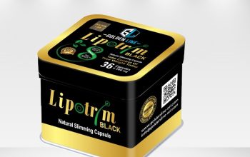 GOLDEN LINE Lipotrem BLACK 36 Capsules للتخسيس